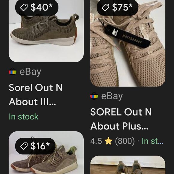 Sorel out n about sneakers - Picture 4 of 15